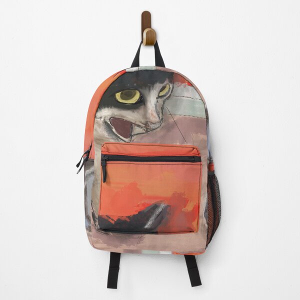 Item preview, Hangry Black and White Cat designed and sold by LisWilliams.