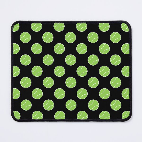 Item preview, Tennis ball with Black Background Pattern designed and sold by beccaveedesigns.