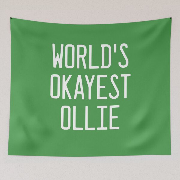 Item preview, World's Okayest Ollie designed and sold by TimespunThreads.