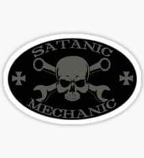 Satanic Mechanic Sticker