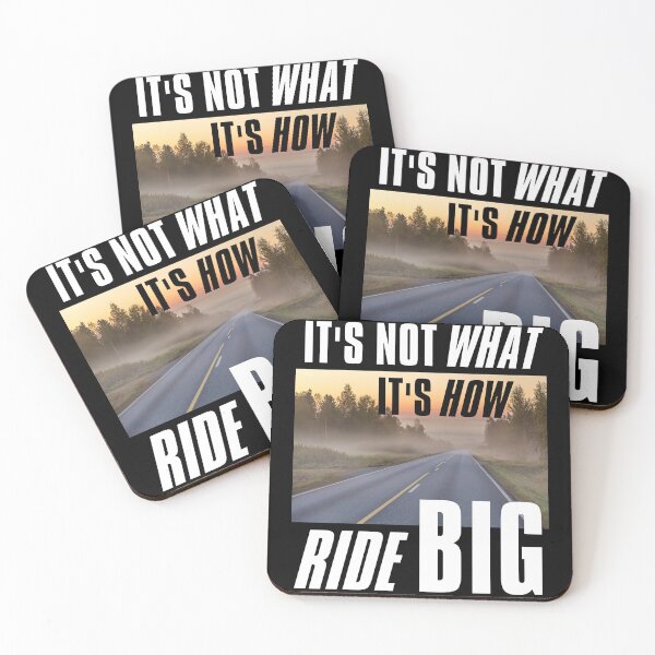 Item preview, It's Not What It's How Ride Big 03 White Text designed and sold by TWMBDesigns.