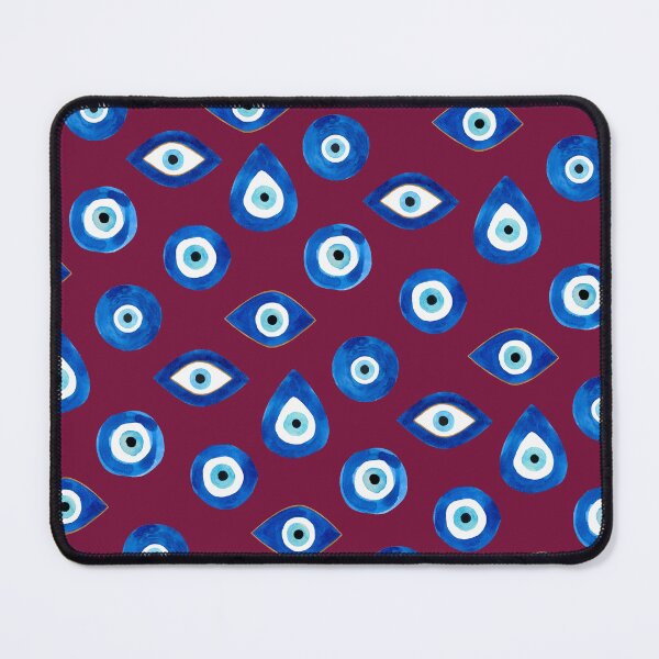 Item preview, EVIL EYE-turkish nazar (wine) designed and sold by BEATRIZ ABAITUA.