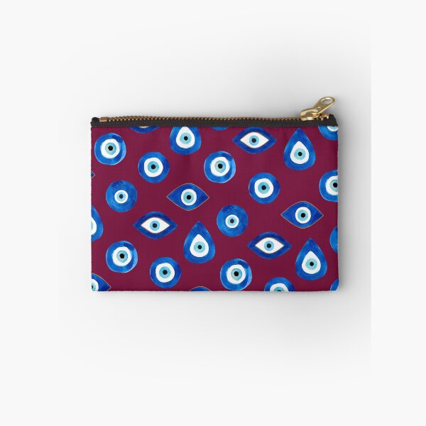 Item preview, EVIL EYE-turkish nazar (wine) designed and sold by BEATRIZ ABAITUA.