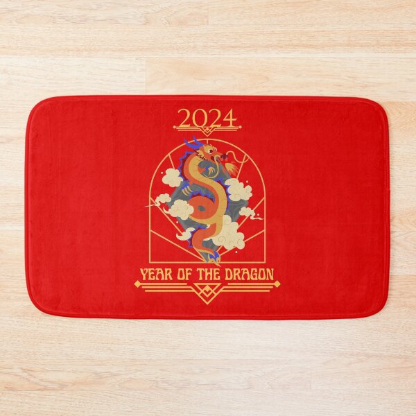 Item preview, Year Of The Dragon 2024 Chinese New Year Lunar Calendar Art Noveau designed and sold by JessieJune.