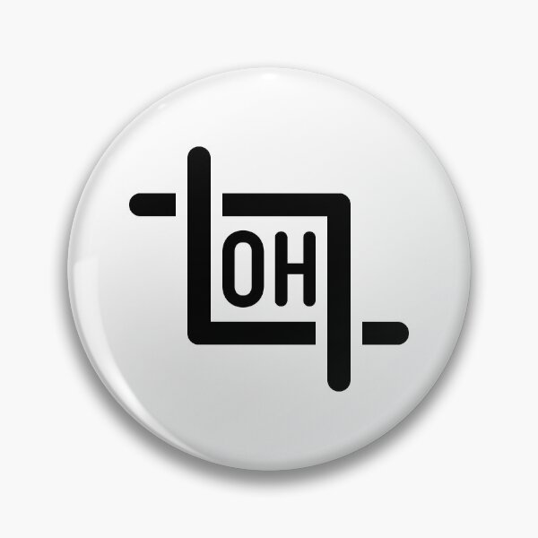 Artikelvorschau, Oh Crop – Lustiges Photoshop-Freistellungswerkzeug-Symbol (Schwarz) entworfen und verkauft von STUDIO-72.