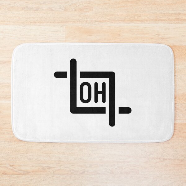 Item preview, Oh Crop - Funny Photoshop Crop Tool Icon (Black) designed and sold by STUDIO-72.