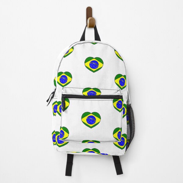 Item preview, I Love Brazil Heart And Flag Drawing designed and sold by Almdrs.