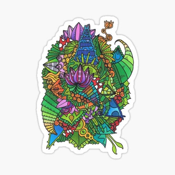 In The Runcible Garden Sticker