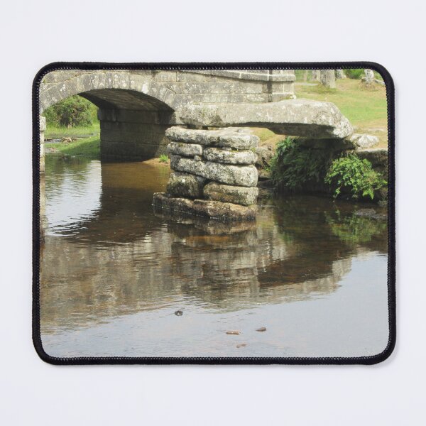 Item preview, Old And New Bridges At Bellever, Dartmoor, Devon UK designed and sold by lezvee.
