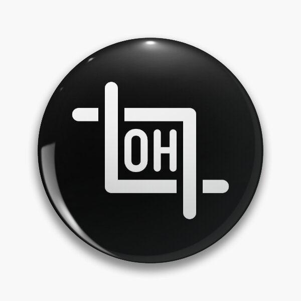 Artikelvorschau, Oh Crop – Lustiges Photoshop-Freistellungswerkzeug-Symbol (Weiß auf Schwarz) entworfen und verkauft von STUDIO-72.