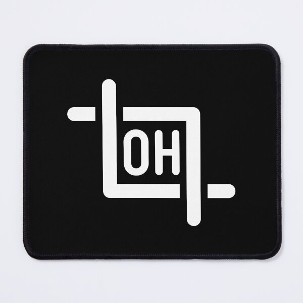 Item preview, Oh Crop - Funny Photoshop Crop Tool Icon (White on Black) designed and sold by STUDIO-72.