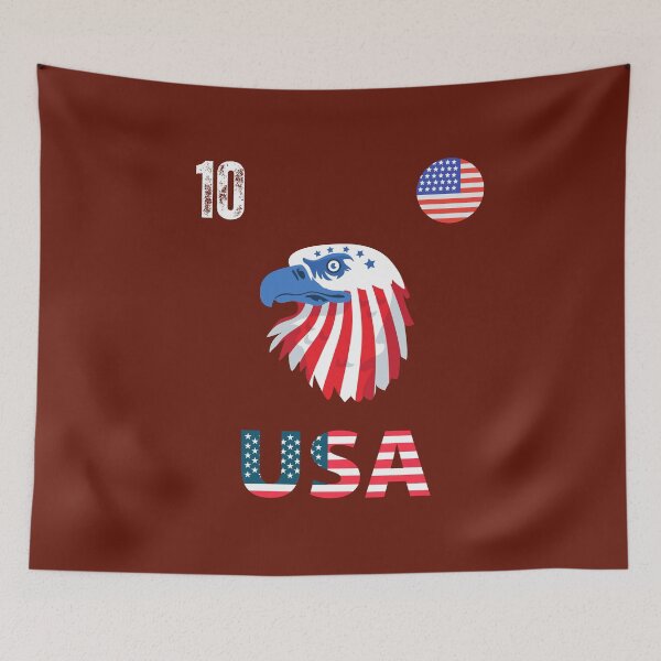 Item preview,  USA Jersey Soccer, Retro10 American Football USA Soccer  designed and sold by FLASHOP.
