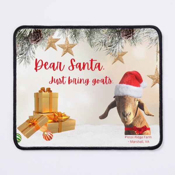 Item preview, Holiday Goats | Christmas Goats | Cute Goats | Funny Goats designed and sold by PistolRidgeFarm.