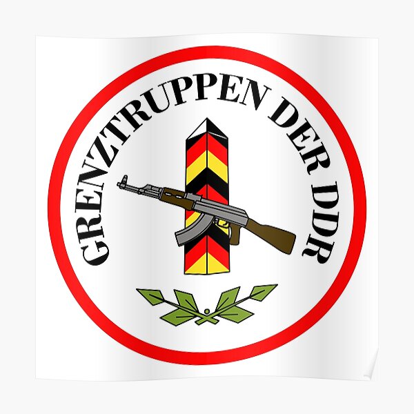 &ldquo;East German Border Guards&rdquo; Poster for Sale by sirglennbo | Redbubble