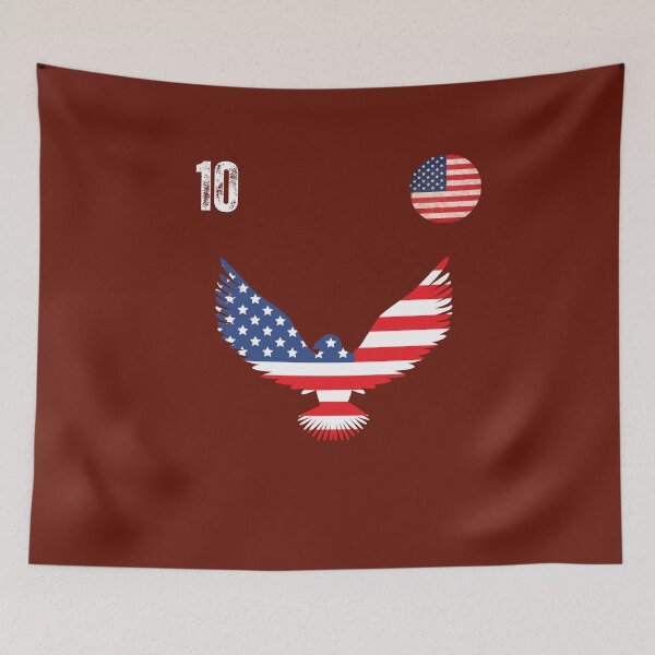 Item preview, USA Jersey Soccer, Retro10 American Football USA Soccer  designed and sold by FLASHOP.