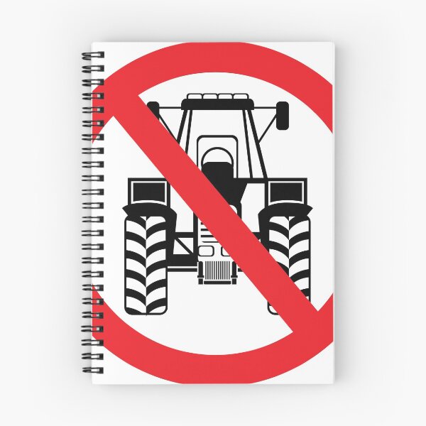 Item preview, No tractors here sign designed and sold by vectorworks51.
