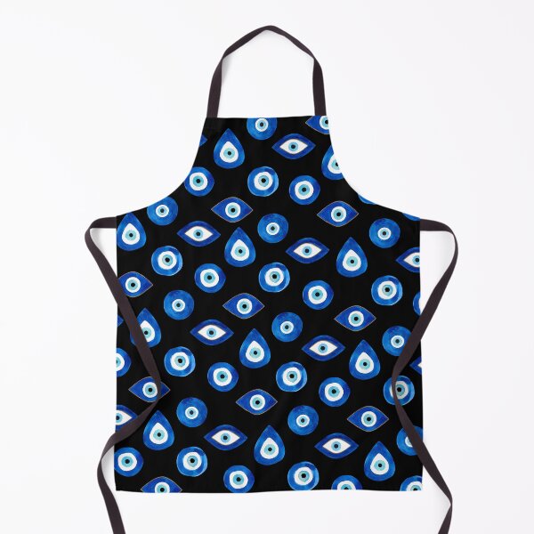 Item preview, EVIL EYE-turkish nazar (black) designed and sold by BEATRIZ ABAITUA.