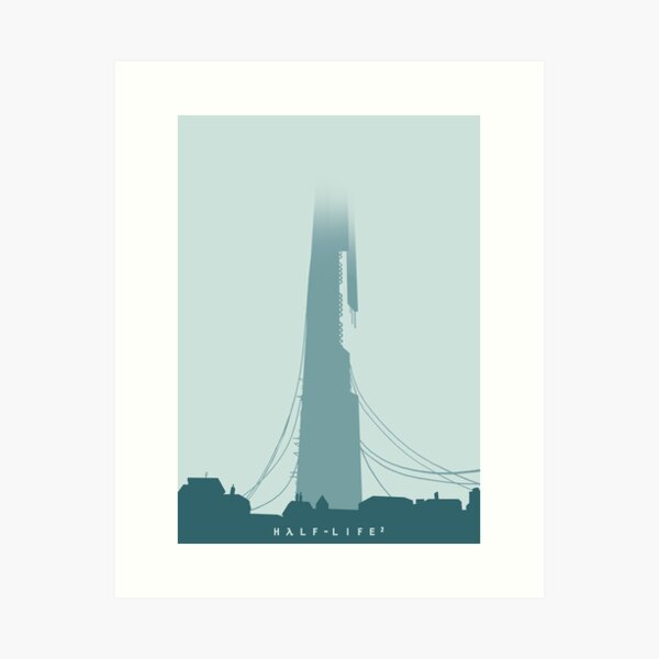 Aperçu de l'œuvre Half Life 2 - Citadelle créée et vendue par NostalgiArtDgn.