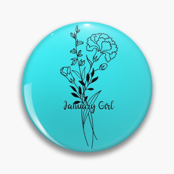 Item preview, January Girl Birth Month Flower designed and sold by Suzanne Cook.