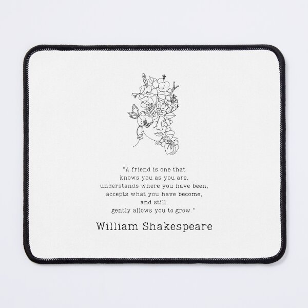 Item preview, "Allows you to grow" - William Shakespeare designed and sold by BookberryGarden.