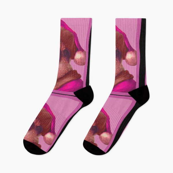 Item preview, Merry Christmas Pink Black Santa Claus designed and sold by joanaoberg.