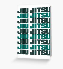 JIU JITSU - BRAZILIAN JIU JITSU Greeting Card