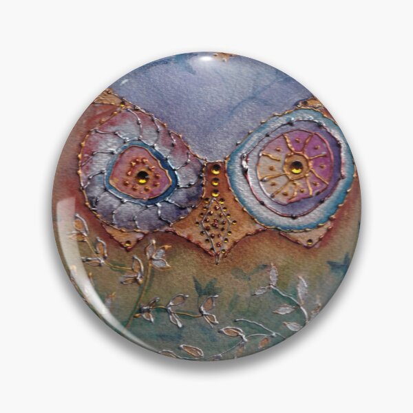 Item preview, Abstract owl designed and sold by GringaArt-DR.