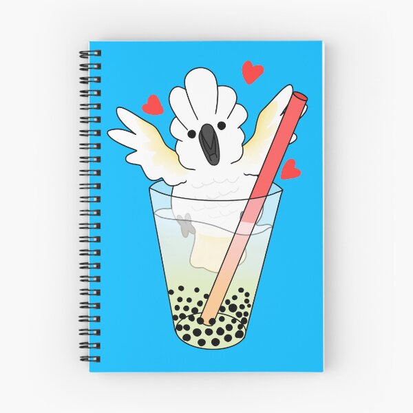 Item preview, Cockatoo Boba Tea designed and sold by WildChildArts.