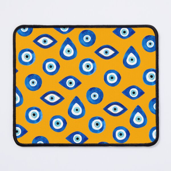 Item preview, EVIL EYE-turkish nazar (orange) designed and sold by BEATRIZ ABAITUA.