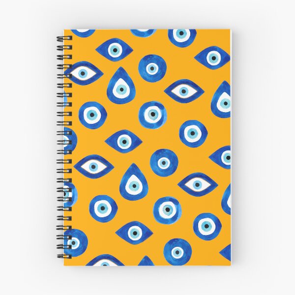 Item preview, EVIL EYE-turkish nazar (orange) designed and sold by BEATRIZ ABAITUA.