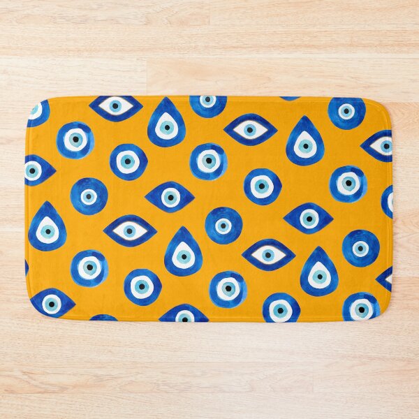 Item preview, EVIL EYE-turkish nazar (orange) designed and sold by BEATRIZ ABAITUA.