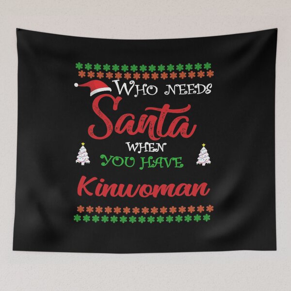 Item preview, ¿Quién necesita a Santa cuando tienes una pariente? designed and sold by diixtarshop.
