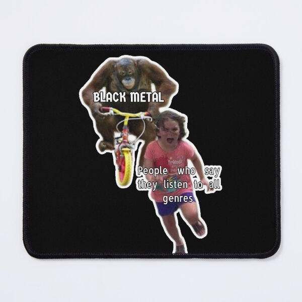Item preview, Funny metal meme designed and sold by Angeleghties.