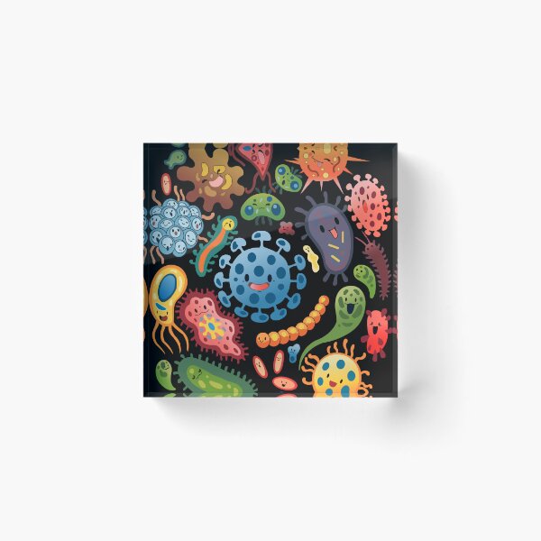 Item preview, Virus Bacteria Microbe designed and sold by De-Leone.