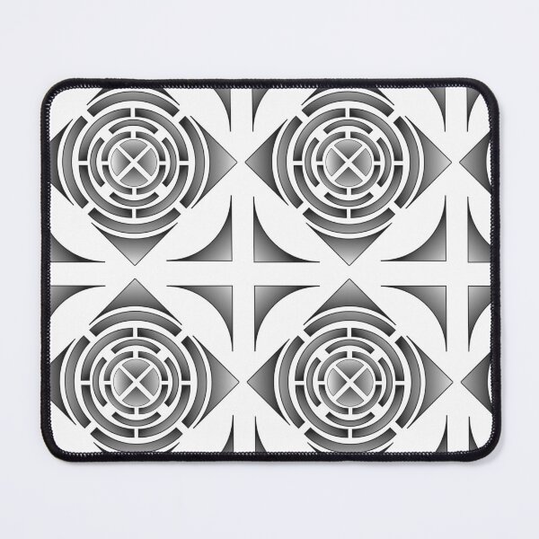 Item preview, Patterns made by combining broken circles and broken squares designed and sold by Bigrow.