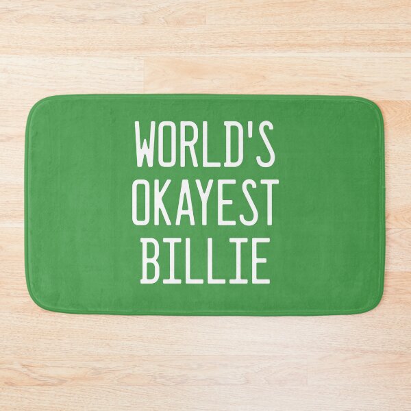 Item preview, World's Okayest Billie designed and sold by TimespunThreads.