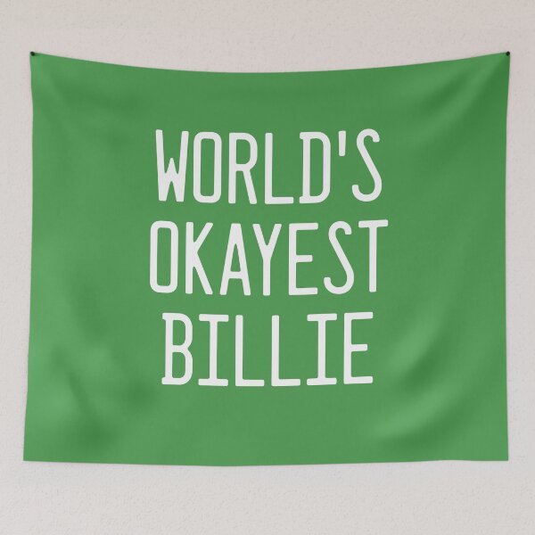 Item preview, World's Okayest Billie designed and sold by TimespunThreads.