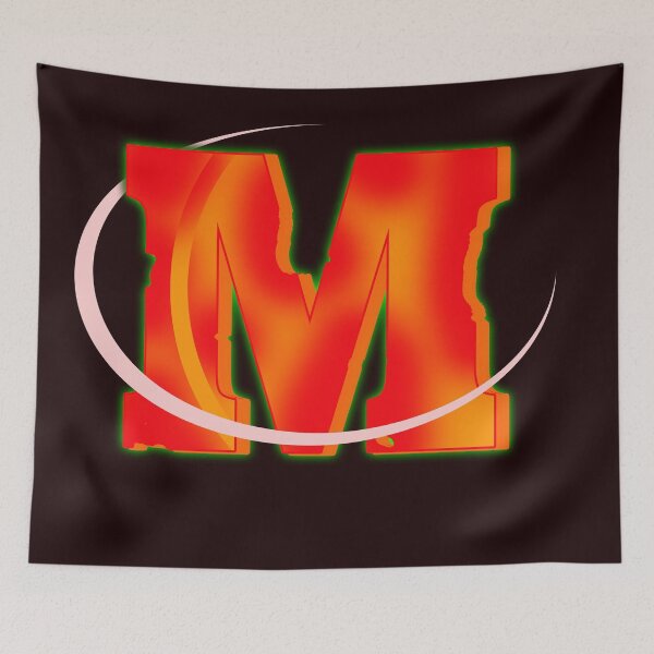 Item preview, A broken and burnt capital letter M designed and sold by Bigrow.
