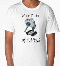 Rick and Morty Butter Robot T-Shirt - What is My Purpose? - Awesome Rick and Morty Gift - Funny Rick and Morty Hoodie - Pass the Butter Long T-Shirt