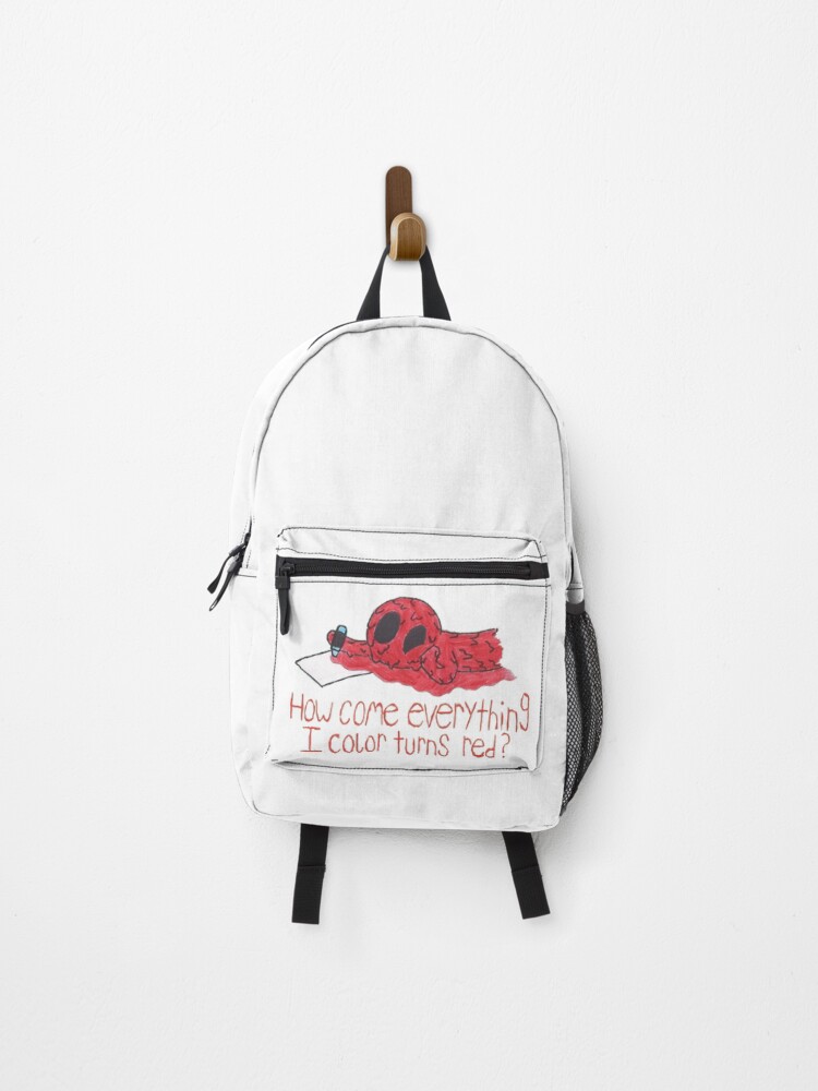 Thumbnail 1 of 3, Backpack, BloodThing coloring designed and sold by DeadlockFilms.
