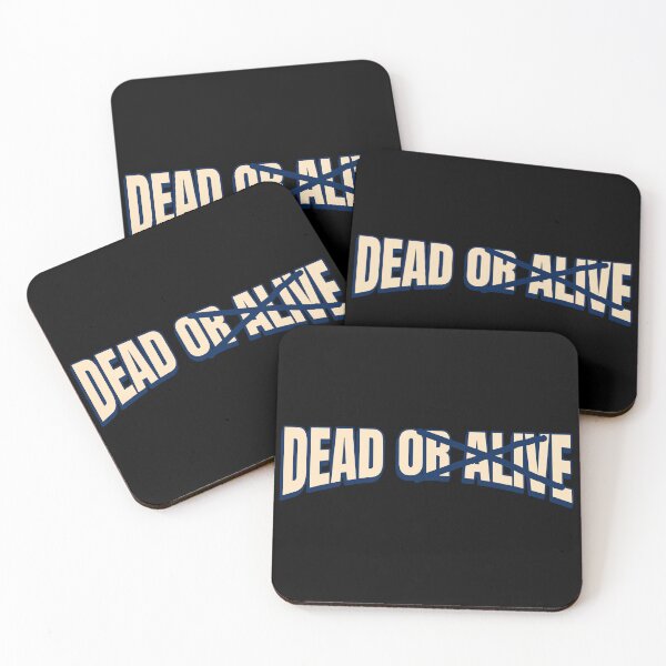 Item preview, Dead not Alive typography sign designed and sold by Popalt.