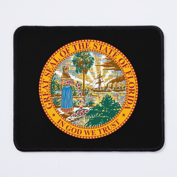 Item preview, Great Seal Of The State Of Florida Tampa, Miami and Orlando Resident Vintage designed and sold by JackCurtis1991.