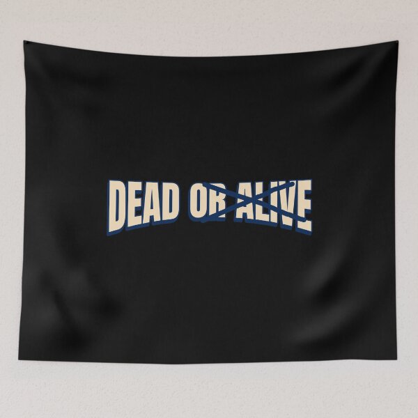 Item preview, Dead not Alive typography sign designed and sold by Popalt.