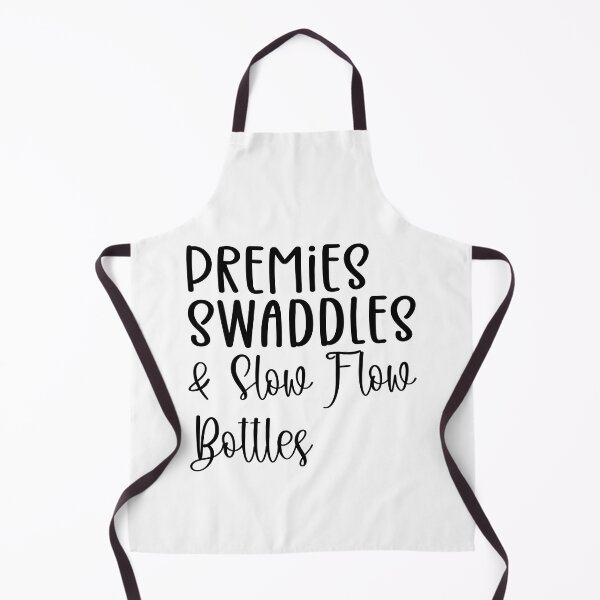 Item preview, NICU Nurse Neonatal Premies Swaddles & Slow Flow Bottles designed and sold by biigshow.