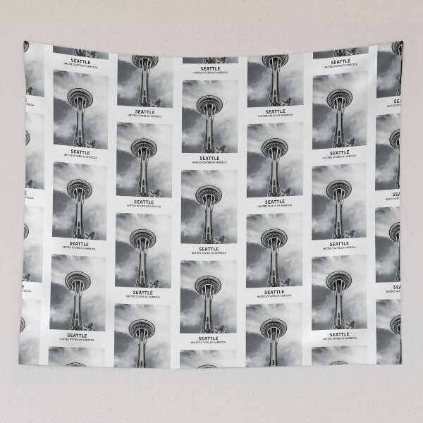Item preview, Space Needle Seattle WA USA designed and sold by SirajDecors.