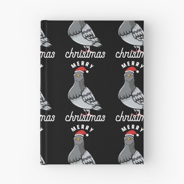Item preview, Christmas Pigeon In Santa Hat designed and sold by bsrishika.