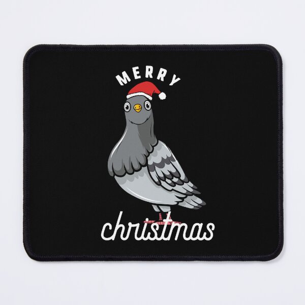 Item preview, Christmas Pigeon In Santa Hat designed and sold by bsrishika.