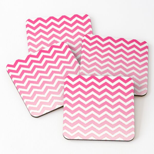 Item preview, Chevron pattern in pink with gold accents designed and sold by Sandra Brezina.