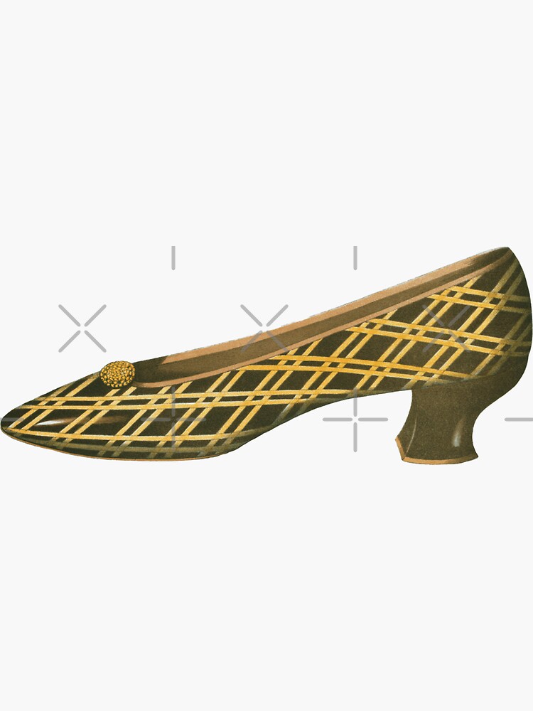 Century Vintage Shoe" Sticker for Sale by BeaSchoney