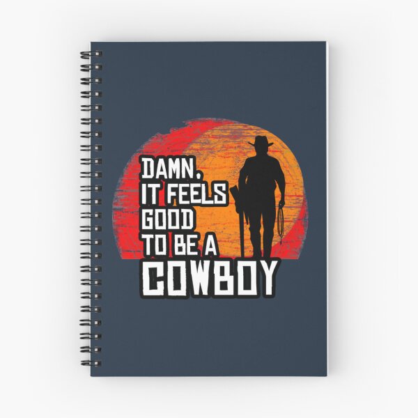 Item preview, Red Horse Cowboy TShirt Damn, It Feels Good To Be A Cowboy        designed and sold by lovingfame7825.